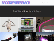 Tablet Screenshot of brooklynresearch.com